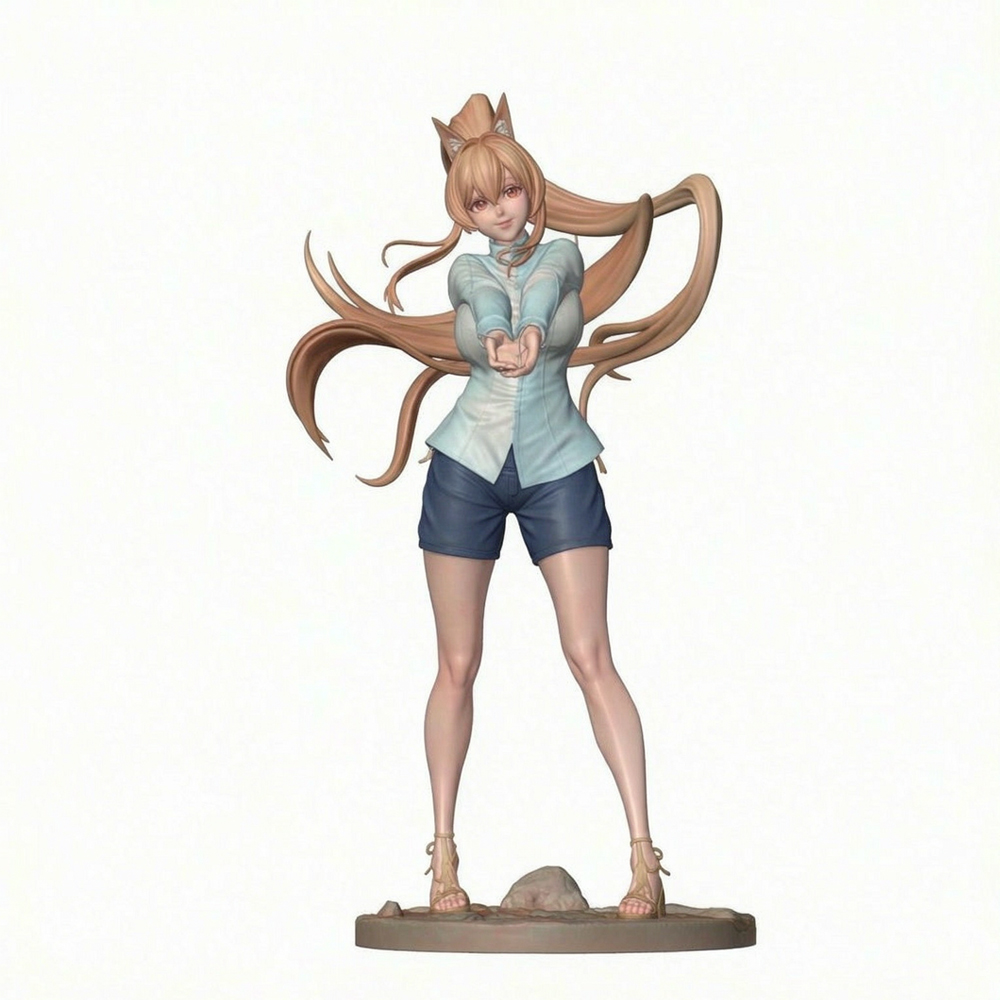Model Kit Fantasy - Fantasy Dziewczyna z Kocimi Uszami Zestaw