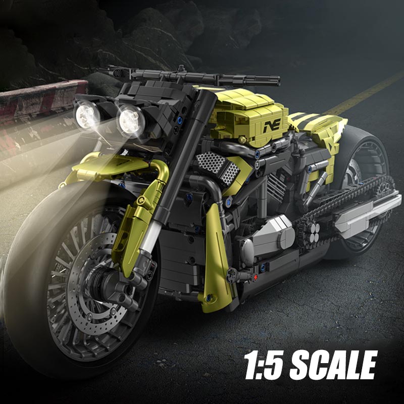 Model Kit Vespa - Technical City 2427 sztuk Harleyed motocykl