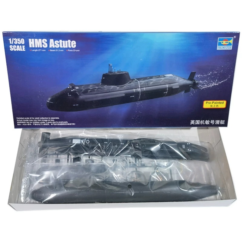 TRUMPETER 1/350 Skala HMS Astu – Model Kit Yacht recenzja i cena