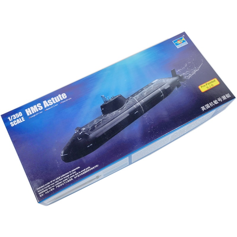 TRUMPETER 1/350 Skala HMS Astu – Model Kit Yacht recenzja i cena