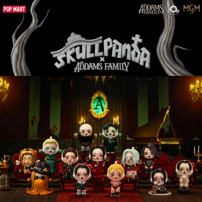 POP MART SKULLPANDA Seria Rodz – Model Kit Anime Girl recenzja i cena