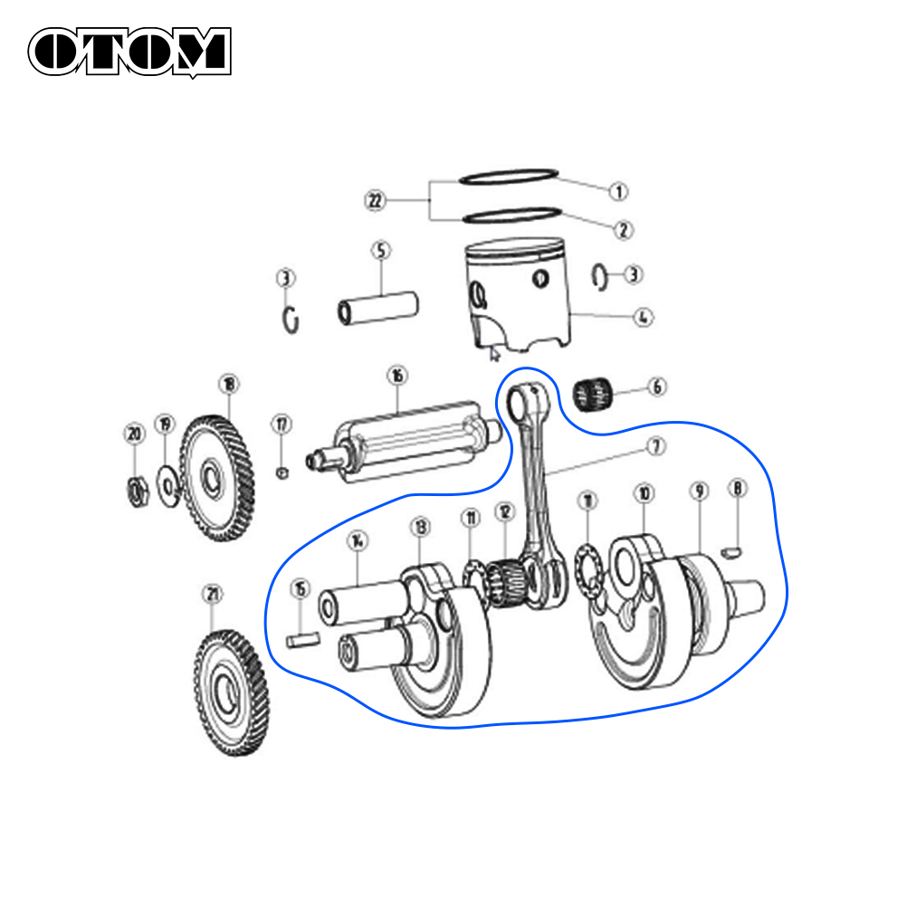 Zestaw korbowodu wału korboweg – Model Kit Engine recenzja i cena