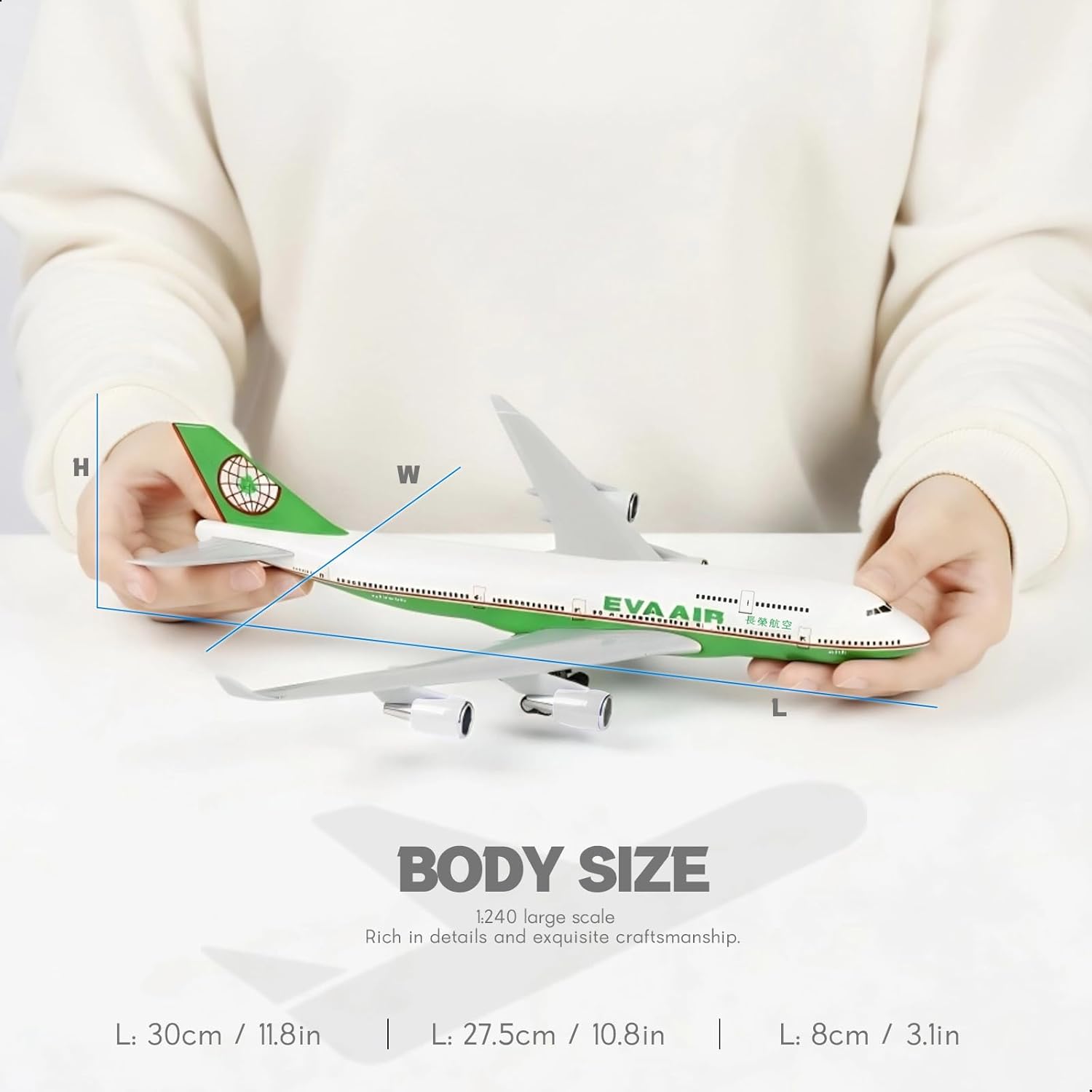 Zestaw modelu samolotu EVA Air – Model Kit Eva recenzja i cena