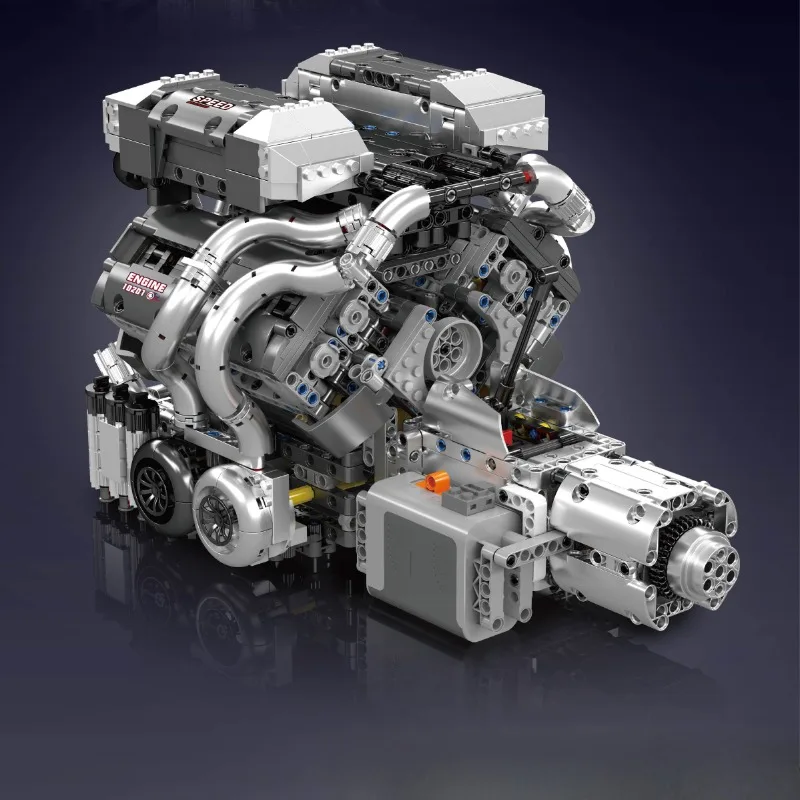 Mould King 10201 Zestaw Silnik – Model Kit Engine recenzja i cena