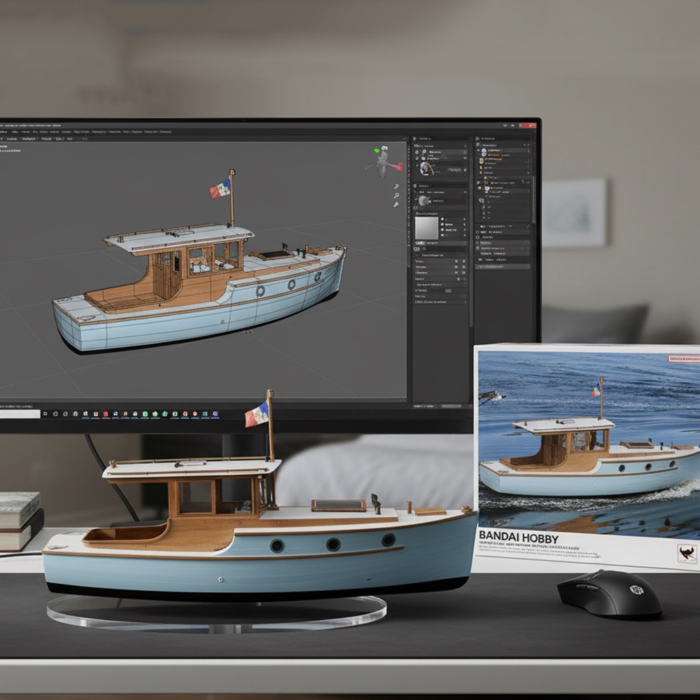 Łódź RC 70cm Europejska Klasyc – Model Kit Yacht recenzja i cena